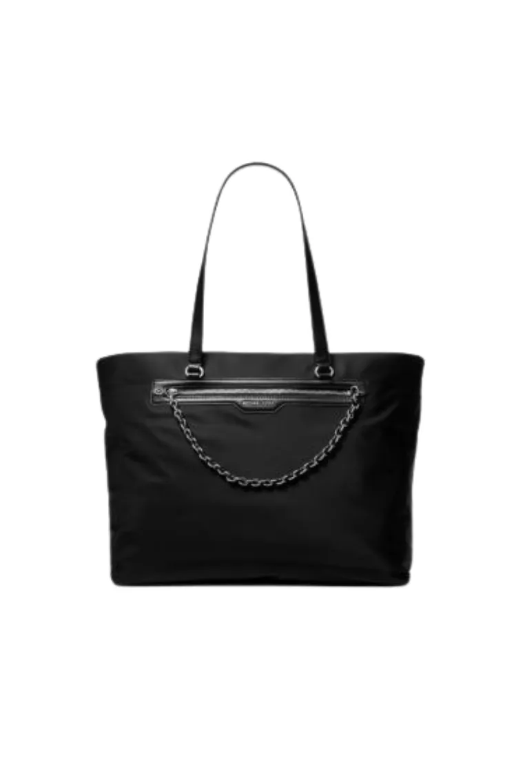 ( PREORDER ) Michael Kors Slater Tote Bag Extra-Large Recycled Nylon In Black 30F3STVT4C