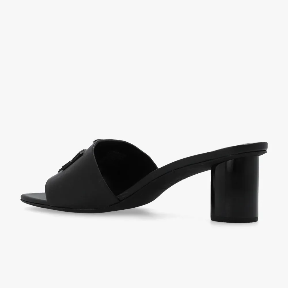 147130-006 INES MULE SANDAL 55MM PERFECT BLACK T.B SANDALS