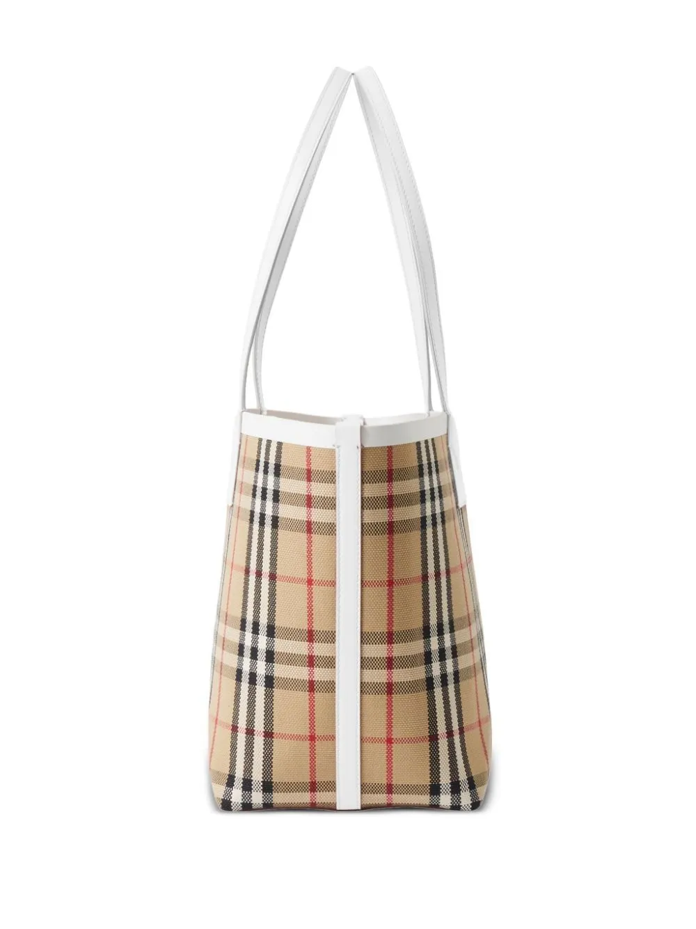 8072332 A1464 VINTAGE CHECK WHITE BURBERRY BAG