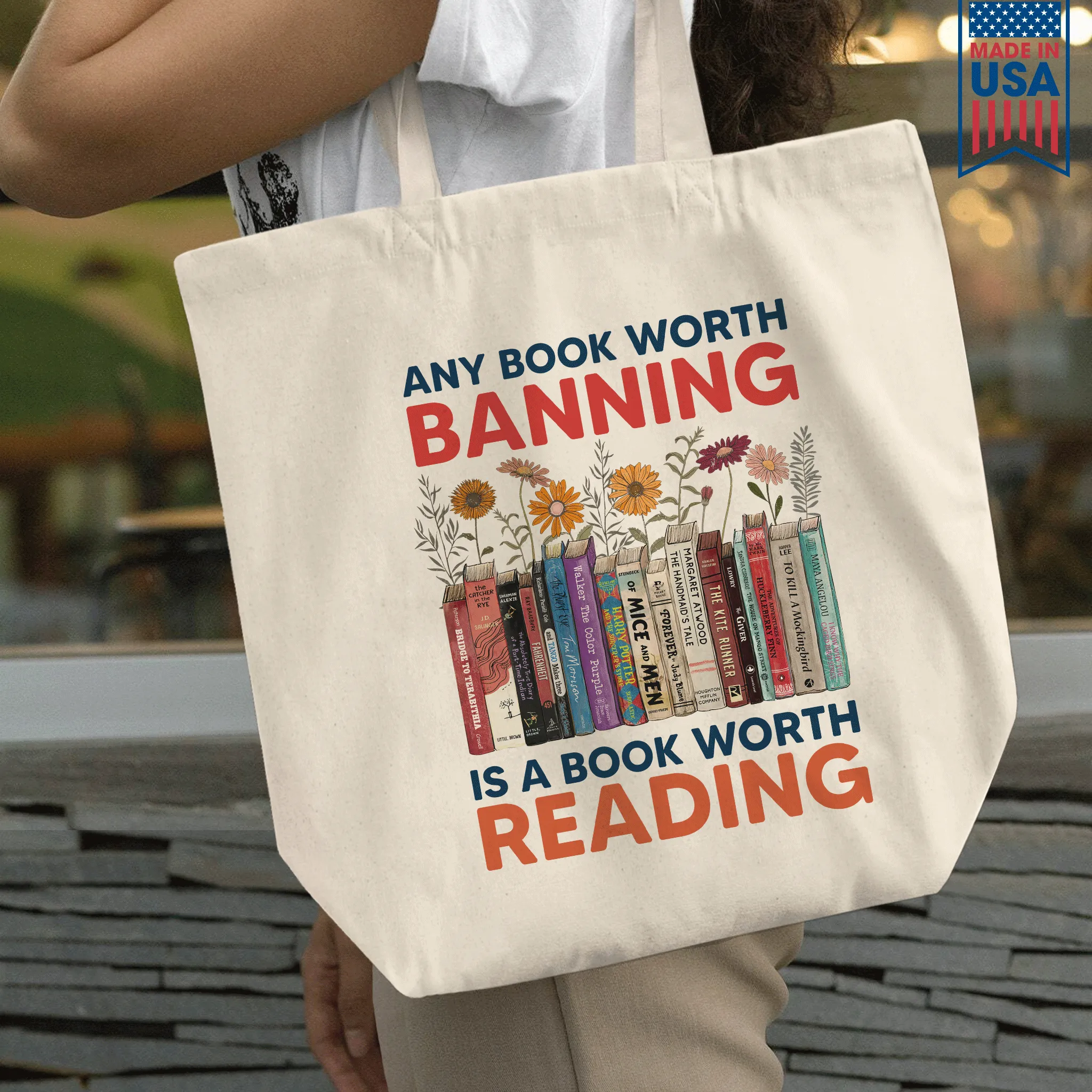 Any Book Worth Banning Is A Book Worth Reading Book Lovers Gift TBW361