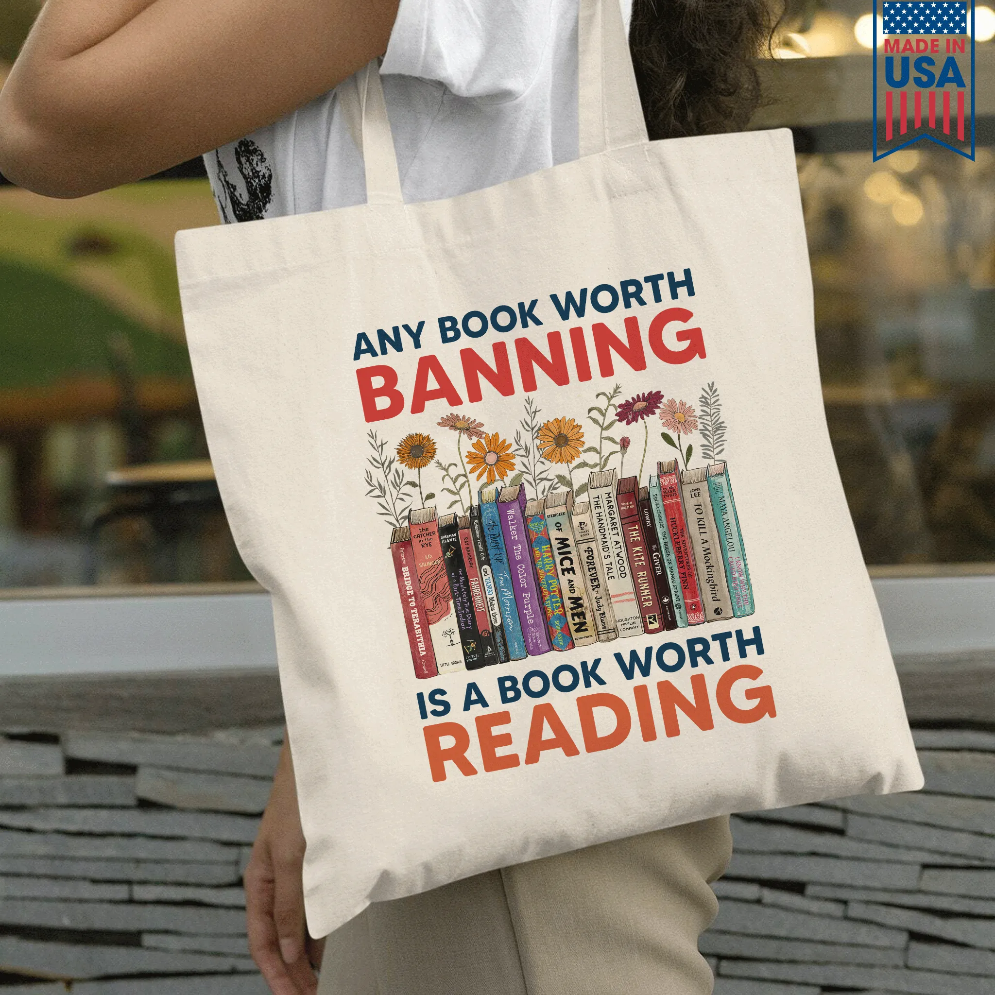 Any Book Worth Banning Is A Book Worth Reading Book Lovers Gift TBW361