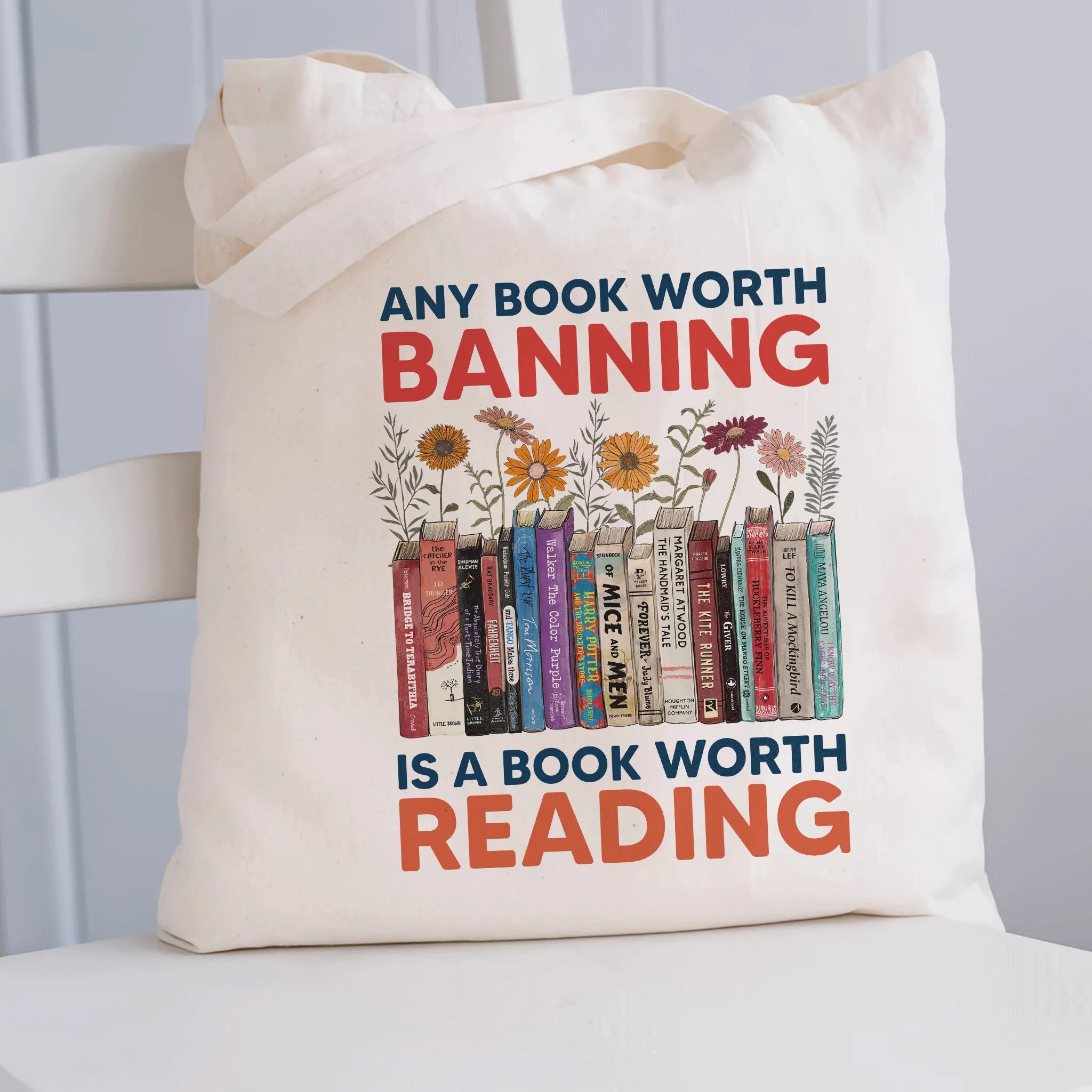 Any Book Worth Banning Is A Book Worth Reading Book Lovers Gift TBW361