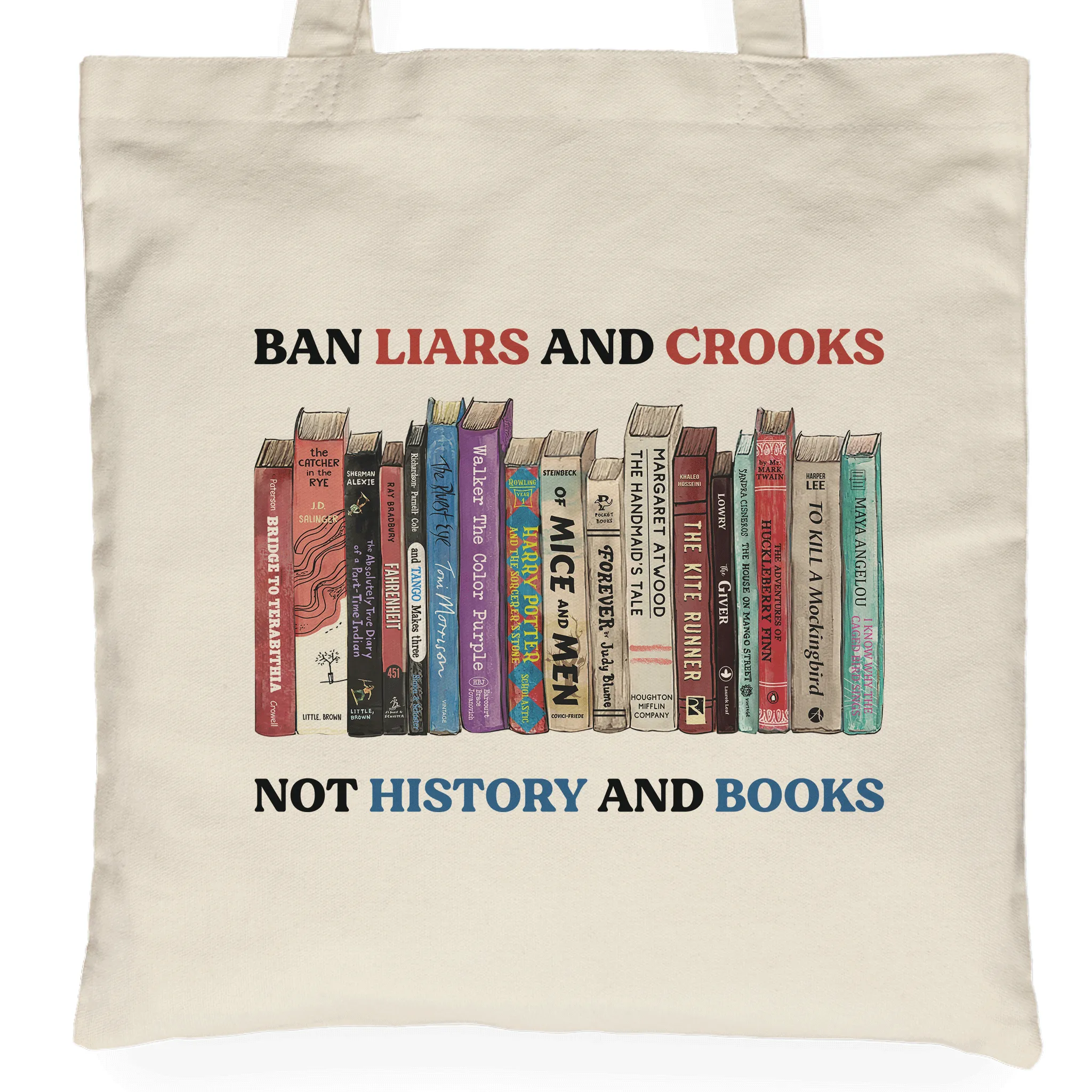 Ban Liars And Crooks Not History And Books Book Lovers Gift TBW231