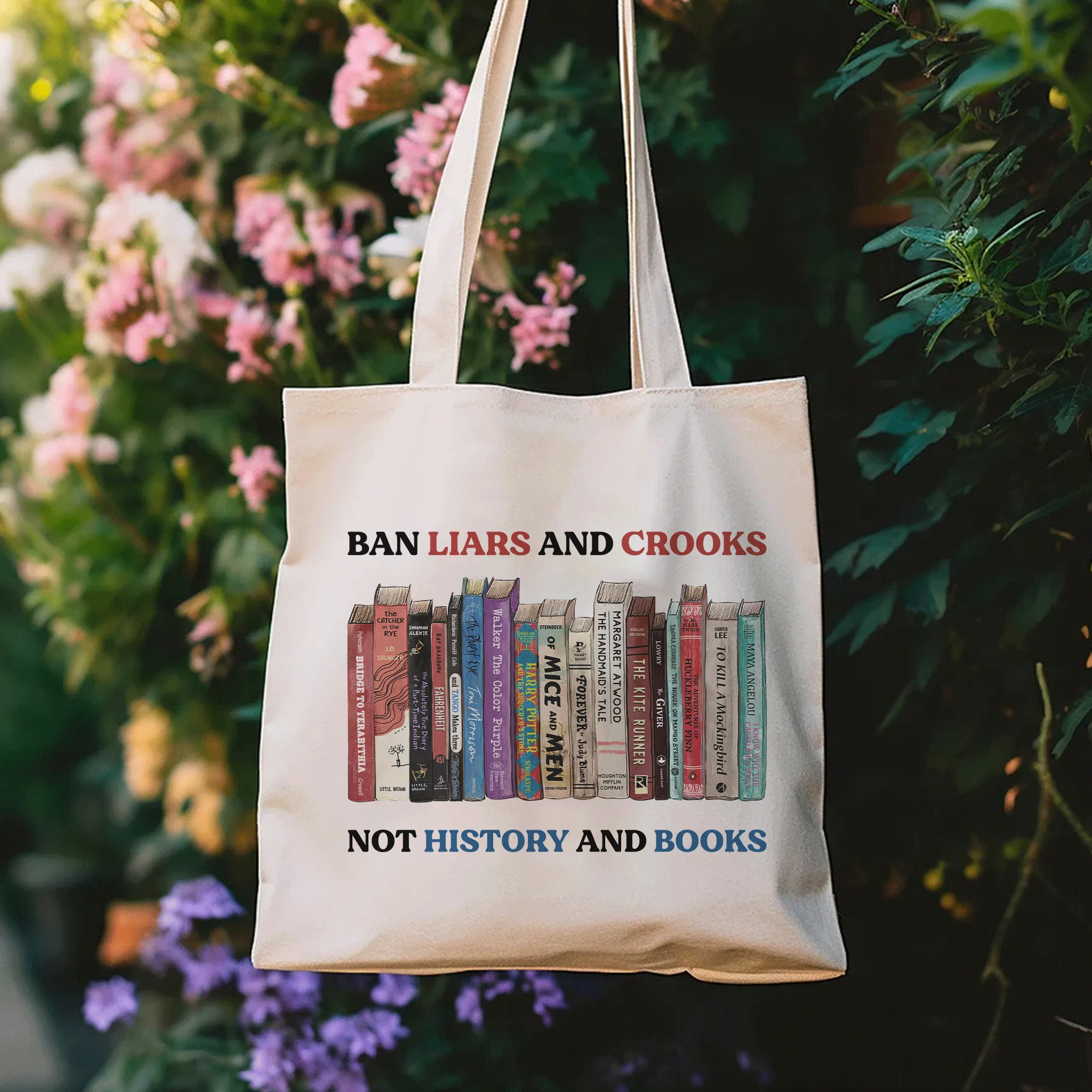 Ban Liars And Crooks Not History And Books Book Lovers Gift TBW231