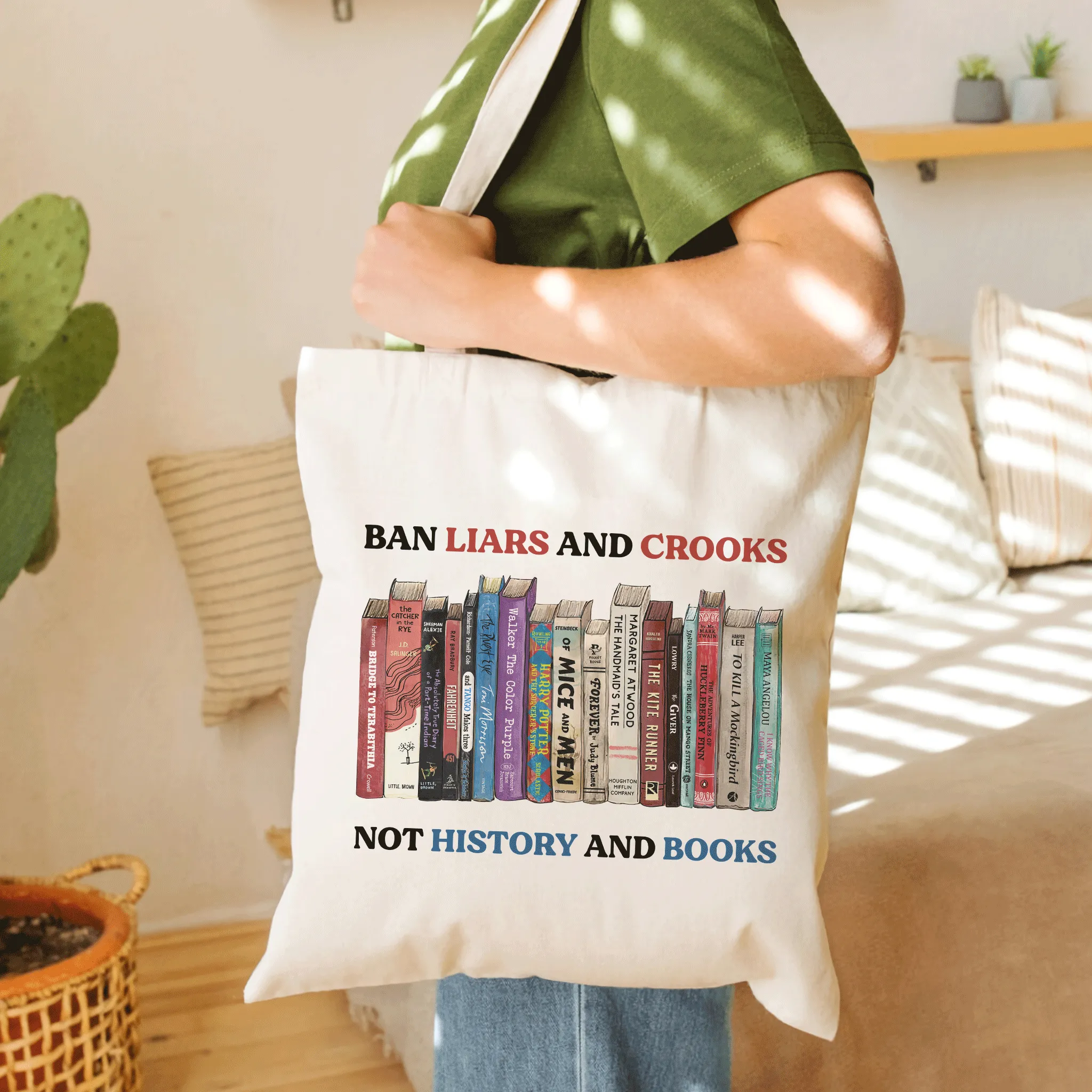 Ban Liars And Crooks Not History And Books Book Lovers Gift TBW231