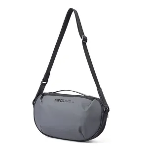 BANGE BG-7308 Men One-Shoulder Messenger Bag Fashion Casual Sports Chest Bag(Gray)