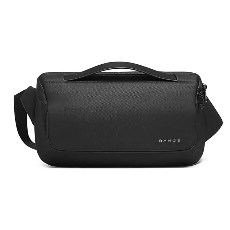 BANGE BG-77202 Men Fashion Chest Bag Waterproof Portable Storage Messenger Bag(Black)