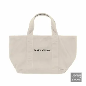 BANKS JOURNAL Tote Bag OVERSIZED Off White