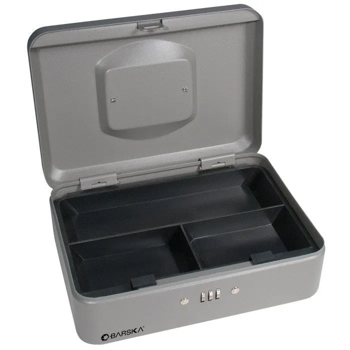 Barska CB11786 10" Cash Box with Combination