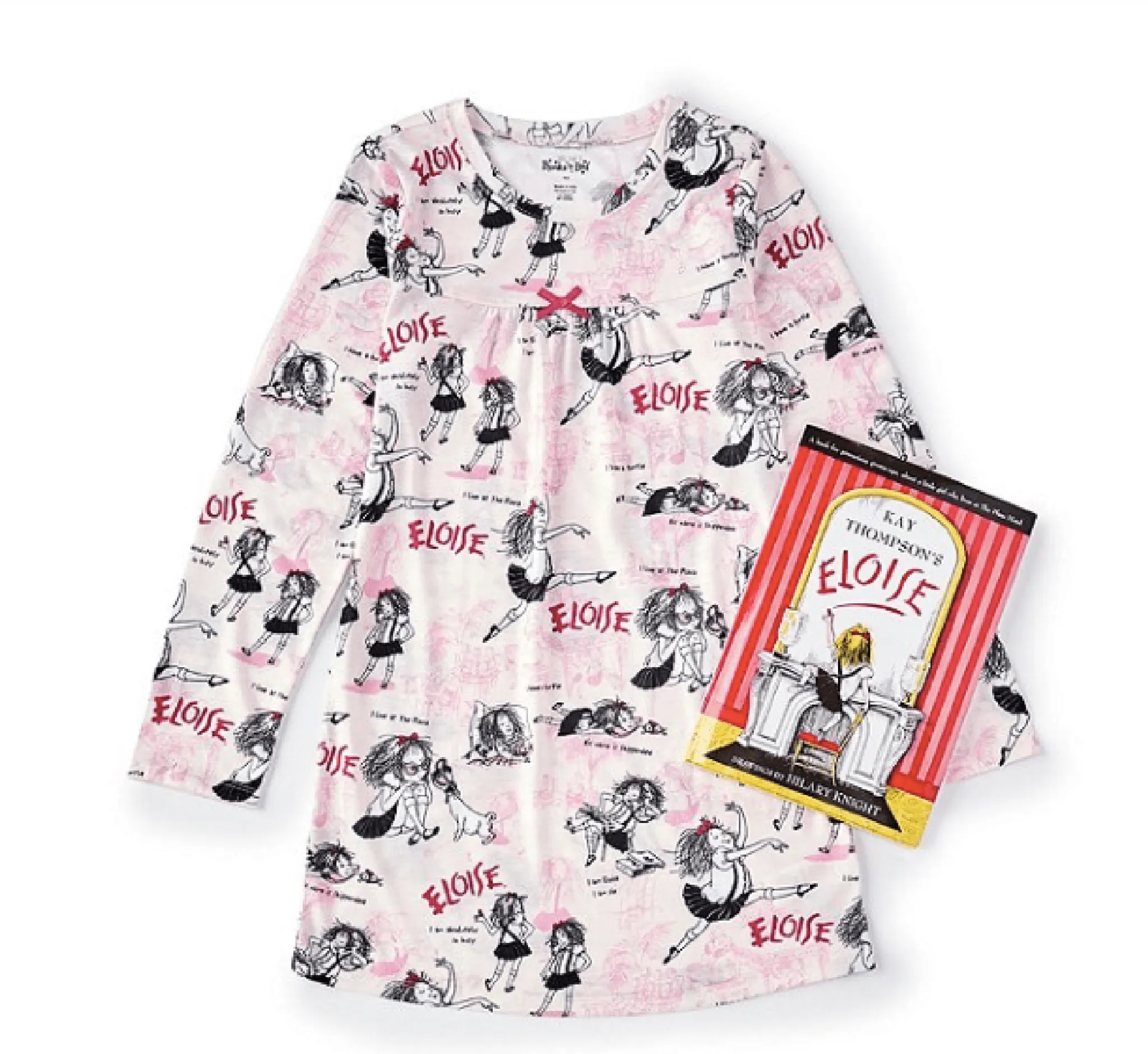 Books to Bed Eloise Nightgown and Book Set