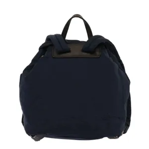 BURBERRY Backpack Nylon Navy  75694