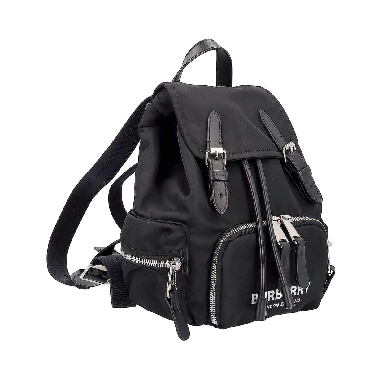 BURBERRY Nylon Small Backpack Black