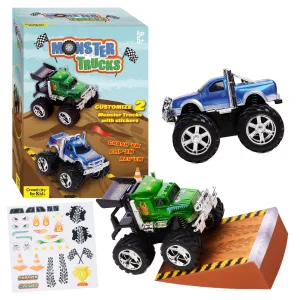 Creativity Monster Trucks 2 pack