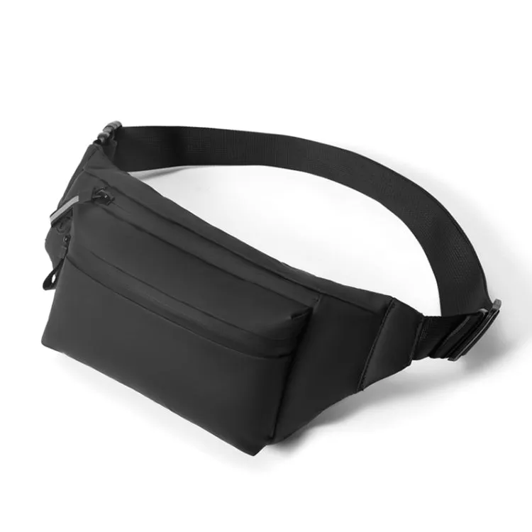 cxs-321 Adjustable Oxford Cloth Waist Bag for Men, Size: 32 x 12 x 6cm(Black)