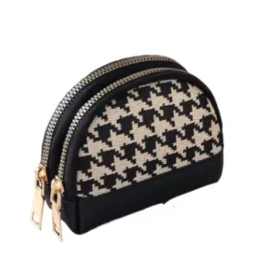 Double Zipper Coin Purse