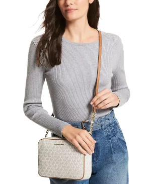 East-West Michael Kors Logo Crossbody Jet Set