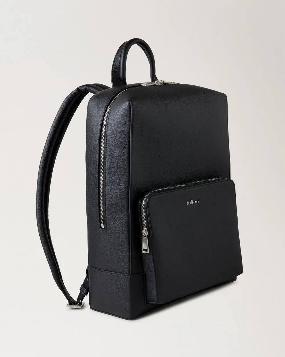 Farringdon Backpack Black Small Pebble Grain