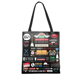 FRIENDS - INFOGRAPHIC TOTE BAG