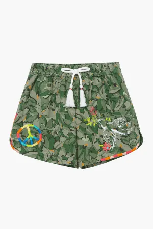 Girls Shorts Peek Kids Camo