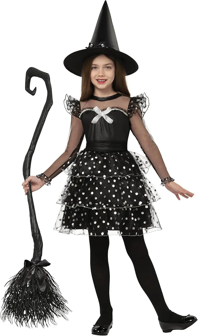 Halloween Kids Witch Costume