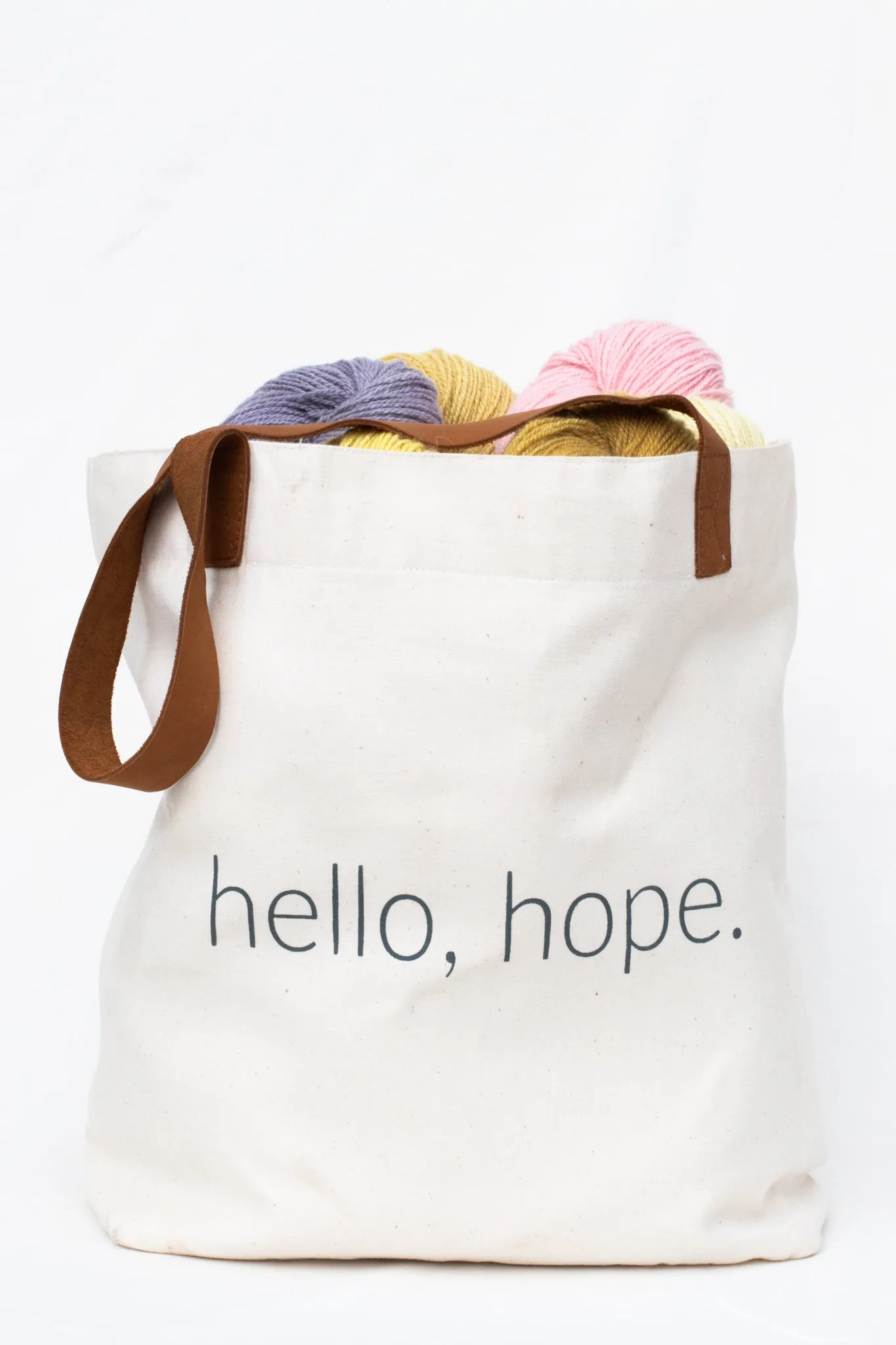 Hello, Hope Canvas Tote