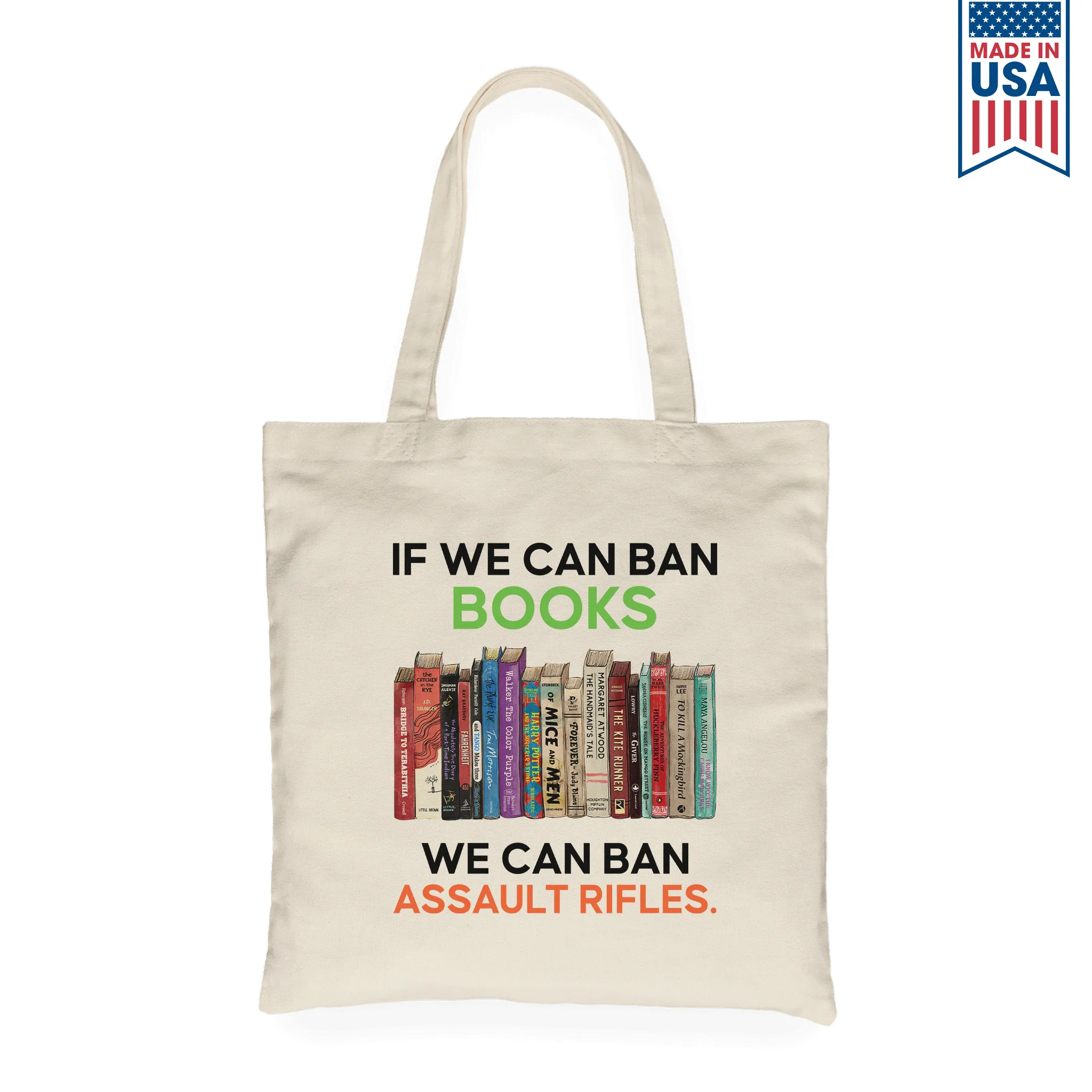 If We Can Ban Books We Can Ban Assault Rifles Book Lovers Gift TBW233