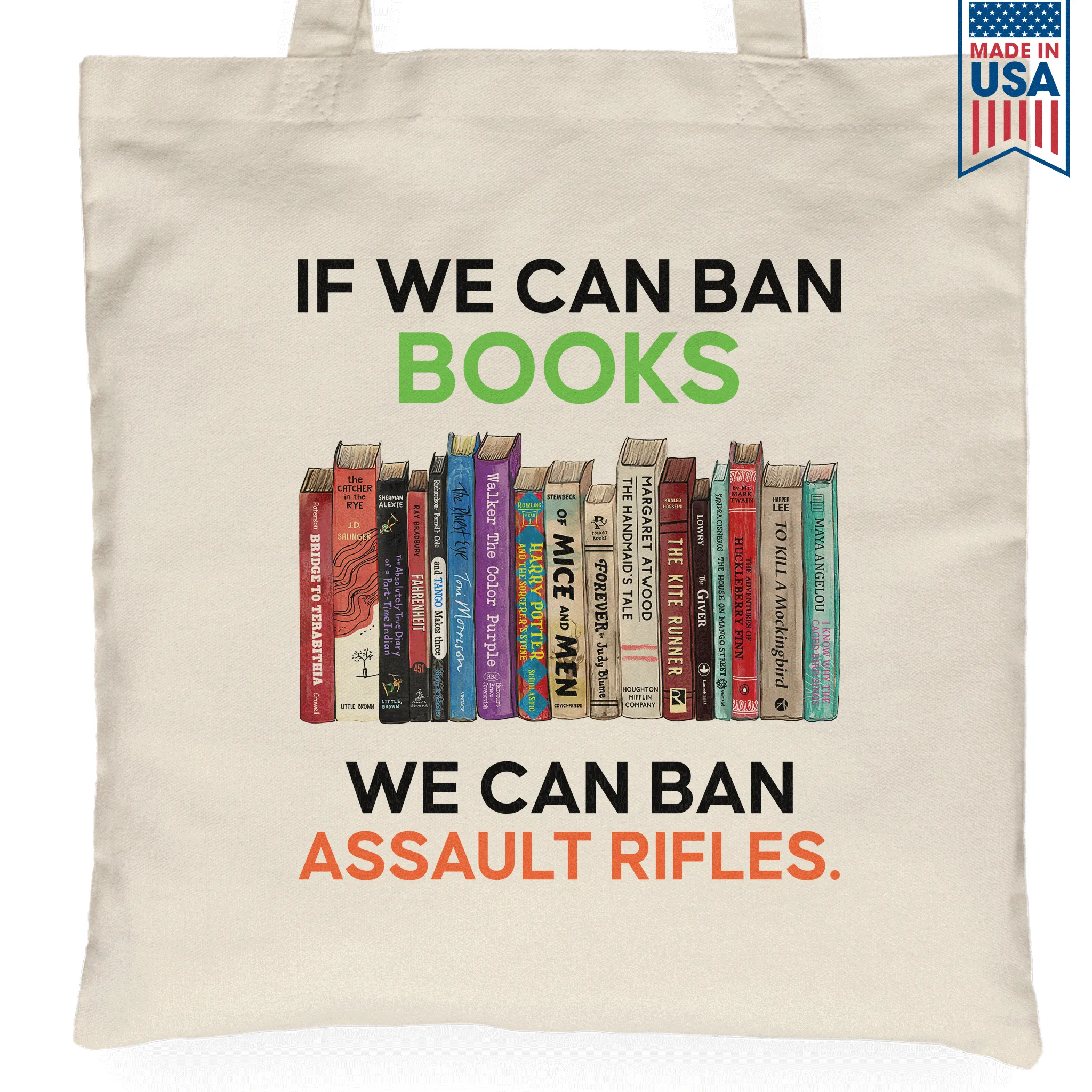 If We Can Ban Books We Can Ban Assault Rifles Book Lovers Gift TBW233