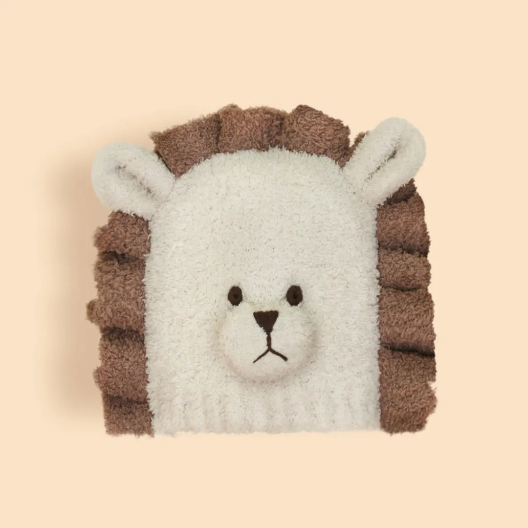 Kids Fuzzy Animal Hat by Powder UK - Lion