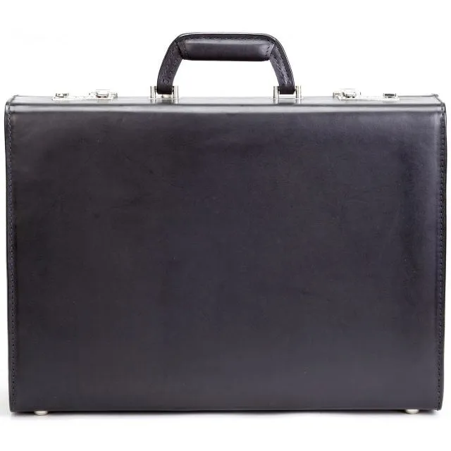 Korchmar MONROE A1141 4" Leather Attache Case