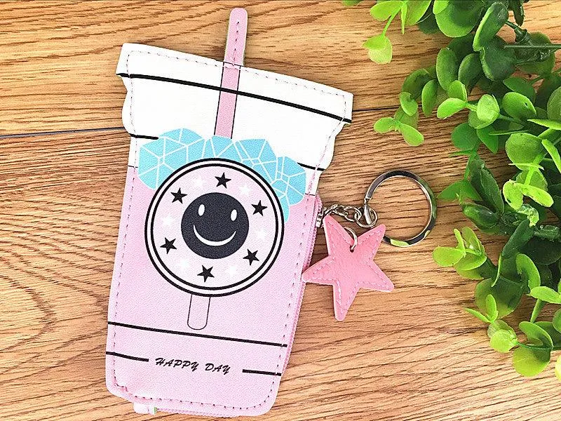 Korean Creative Ice Cream Mini Purse – Kids’ Coin & Keychain Bag