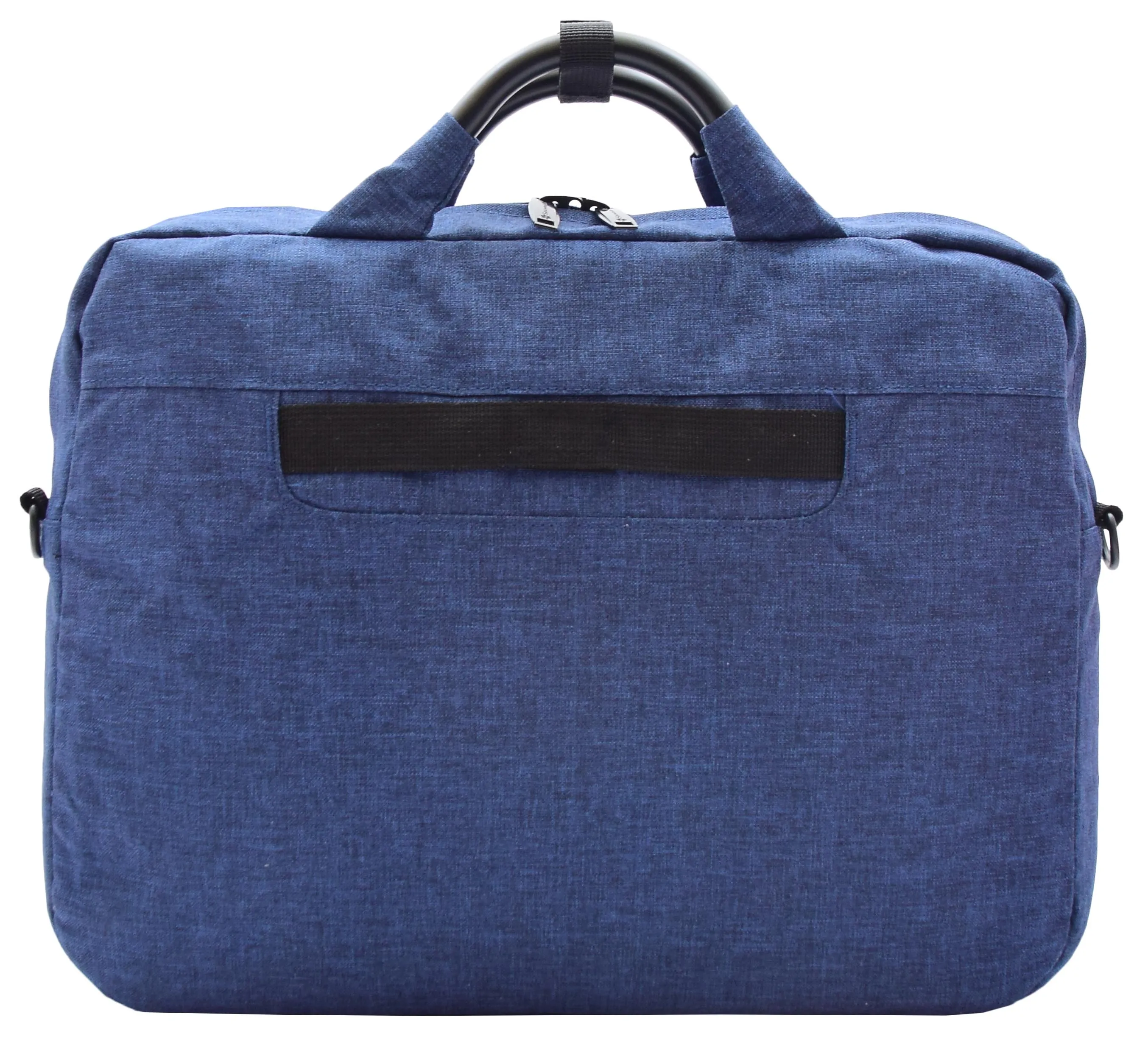 Laptop Bag Casual Briefcase Satchel Soft Polyester Jean Blue