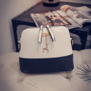 leather small shoulder bag