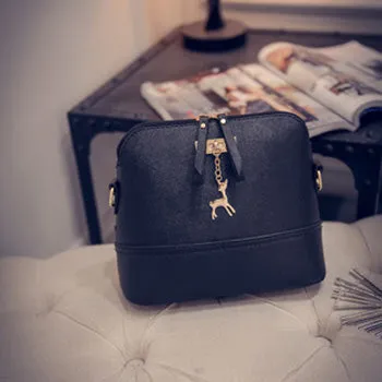 leather small shoulder bag