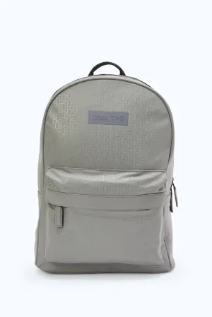 Men Grey Printed Cross Backpack