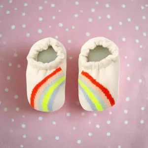 Meri Meri Rainbow Baby Booties