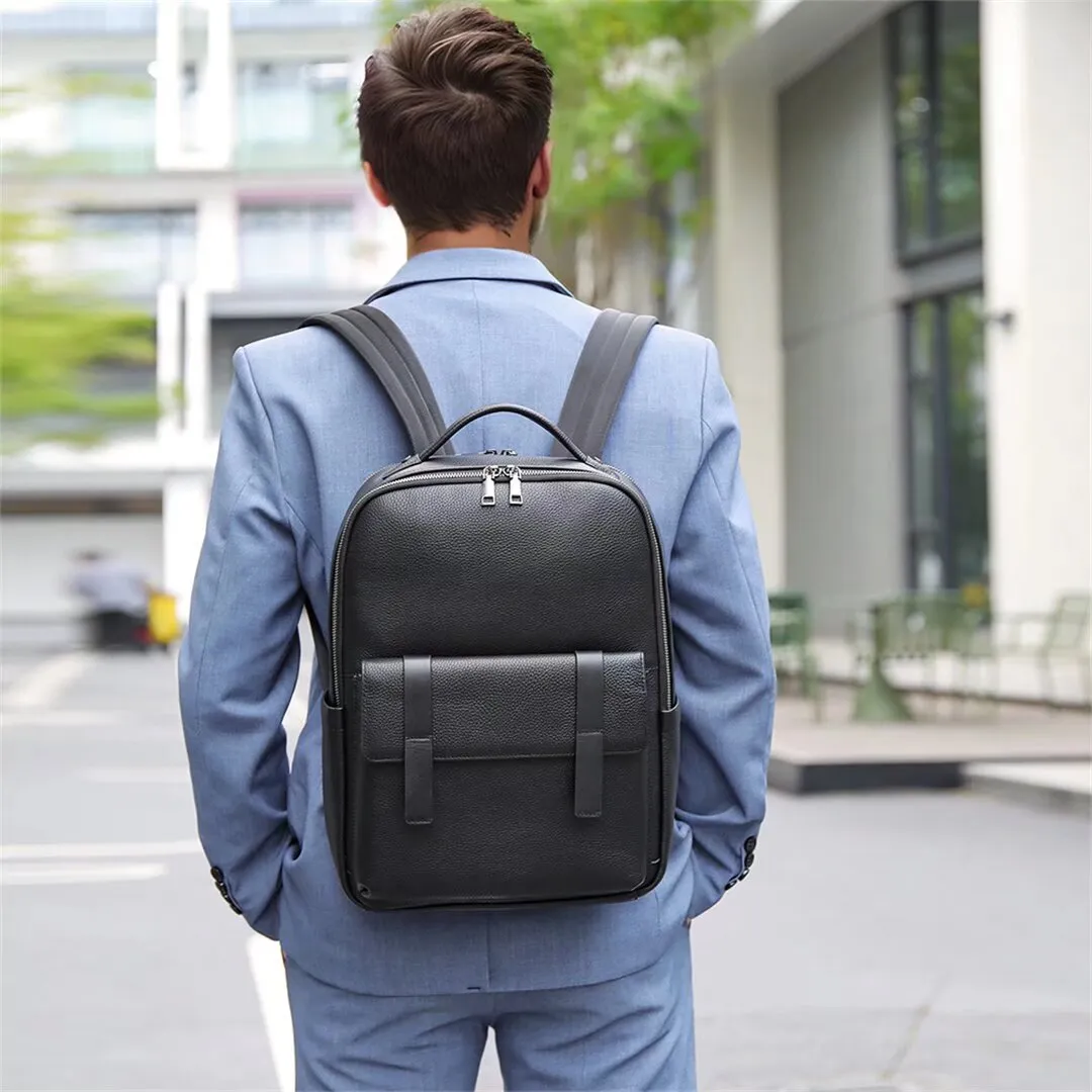 Metropolitan Sleek Men's Leather Tote