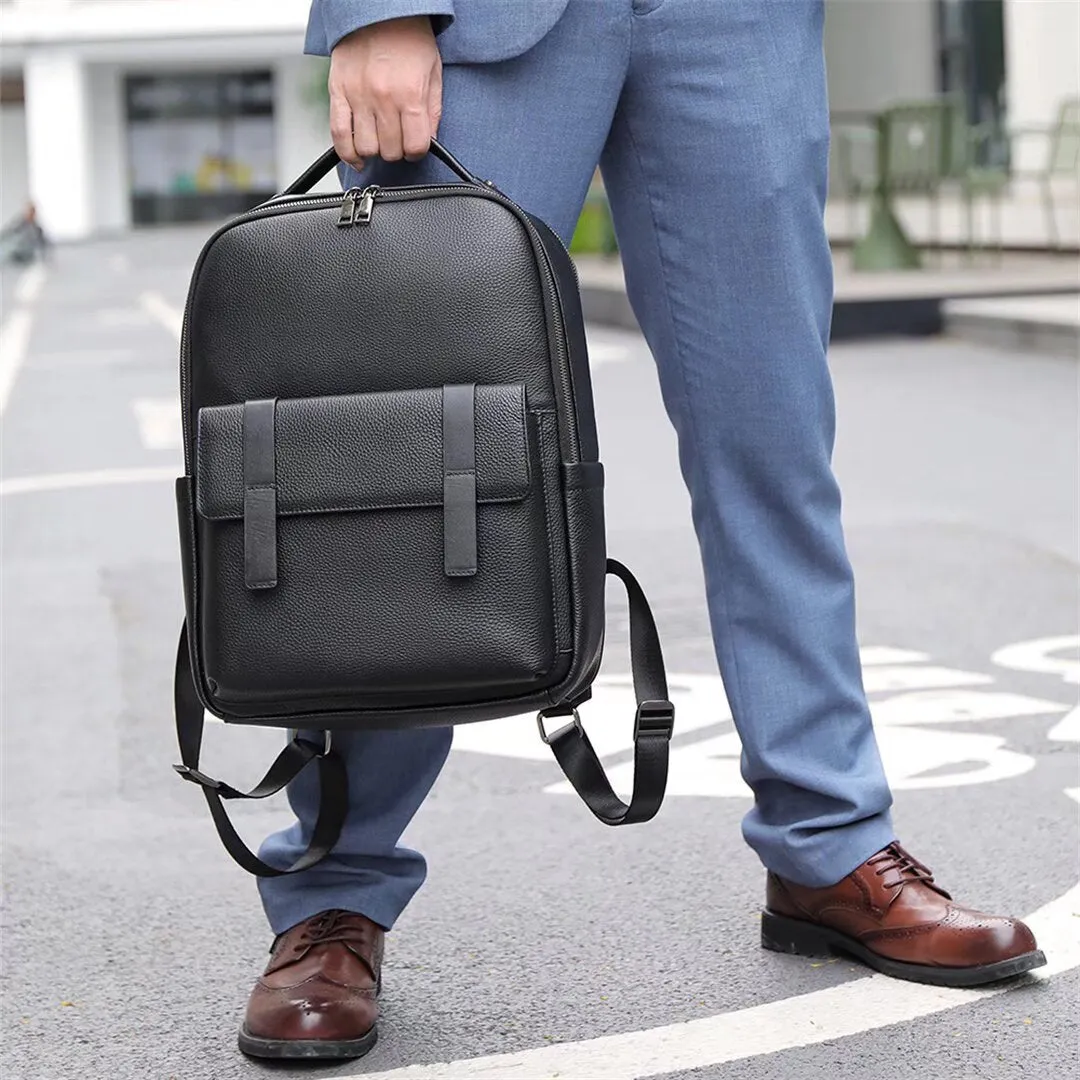 Metropolitan Sleek Men's Leather Tote