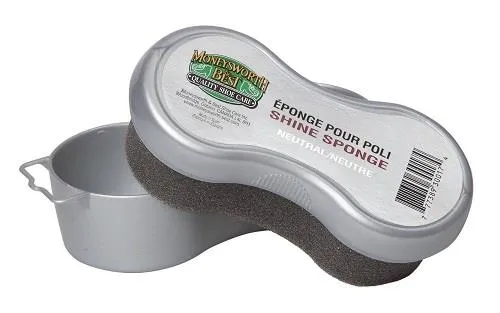 Moneysworth and Best Shoe Shine Sponge - Neutral