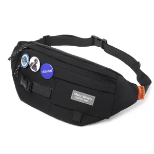 Multifunctional Chest Bag Shoulder Messenger Bag, Model: Black Badge