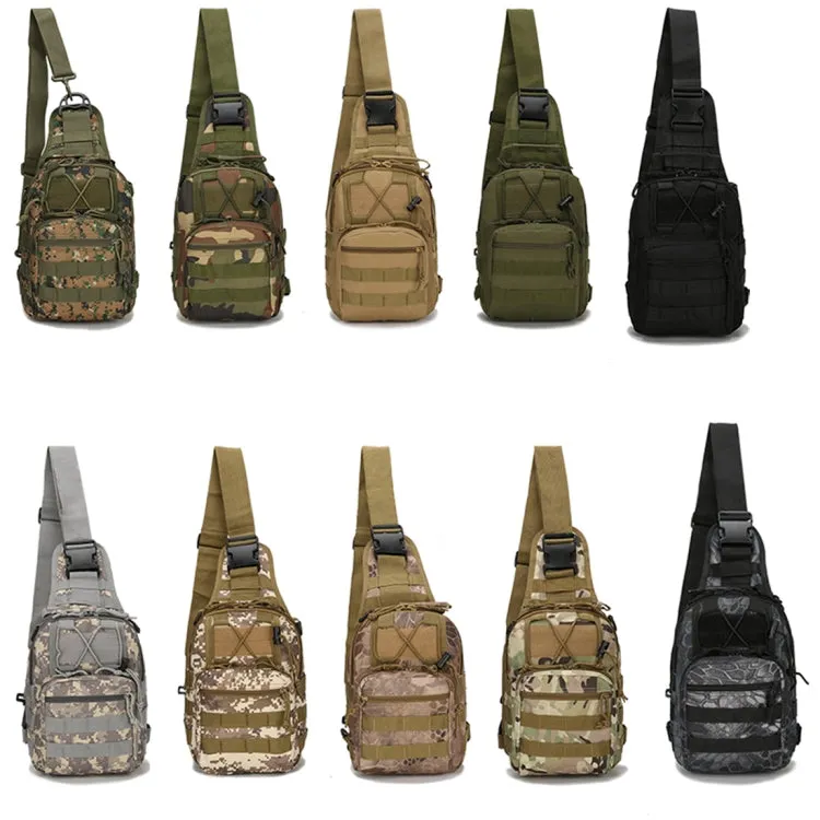 Outdoor Multipurpose Unisex 600D Militaryl Backpack Camping Hiking Hunting Camouflage Backpack Bag, Size: 30*22*5.0cm