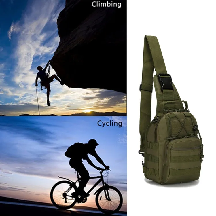 Outdoor Multipurpose Unisex 600D Militaryl Backpack Camping Hiking Hunting Camouflage Backpack Bag, Size: 30*22*5.0cm