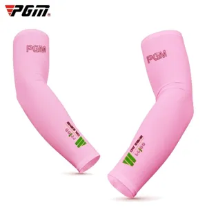 PGM Golf Ice Silk Sunscreen Sleeve for Men and Women (Color:Pink Size:XL)