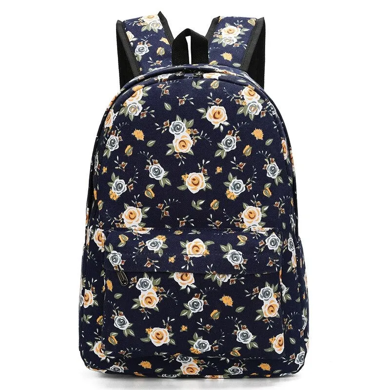 Preppy Style School Backpack For Girls