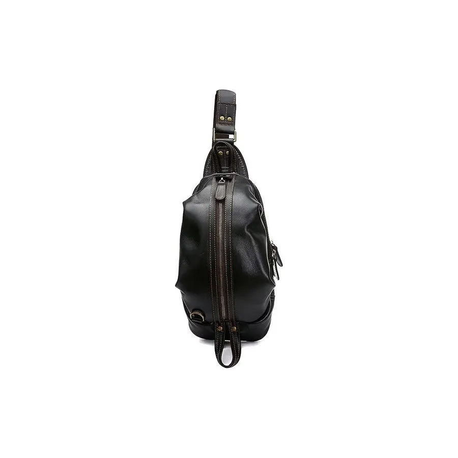 RetroLux Horse Leather Chest Bag