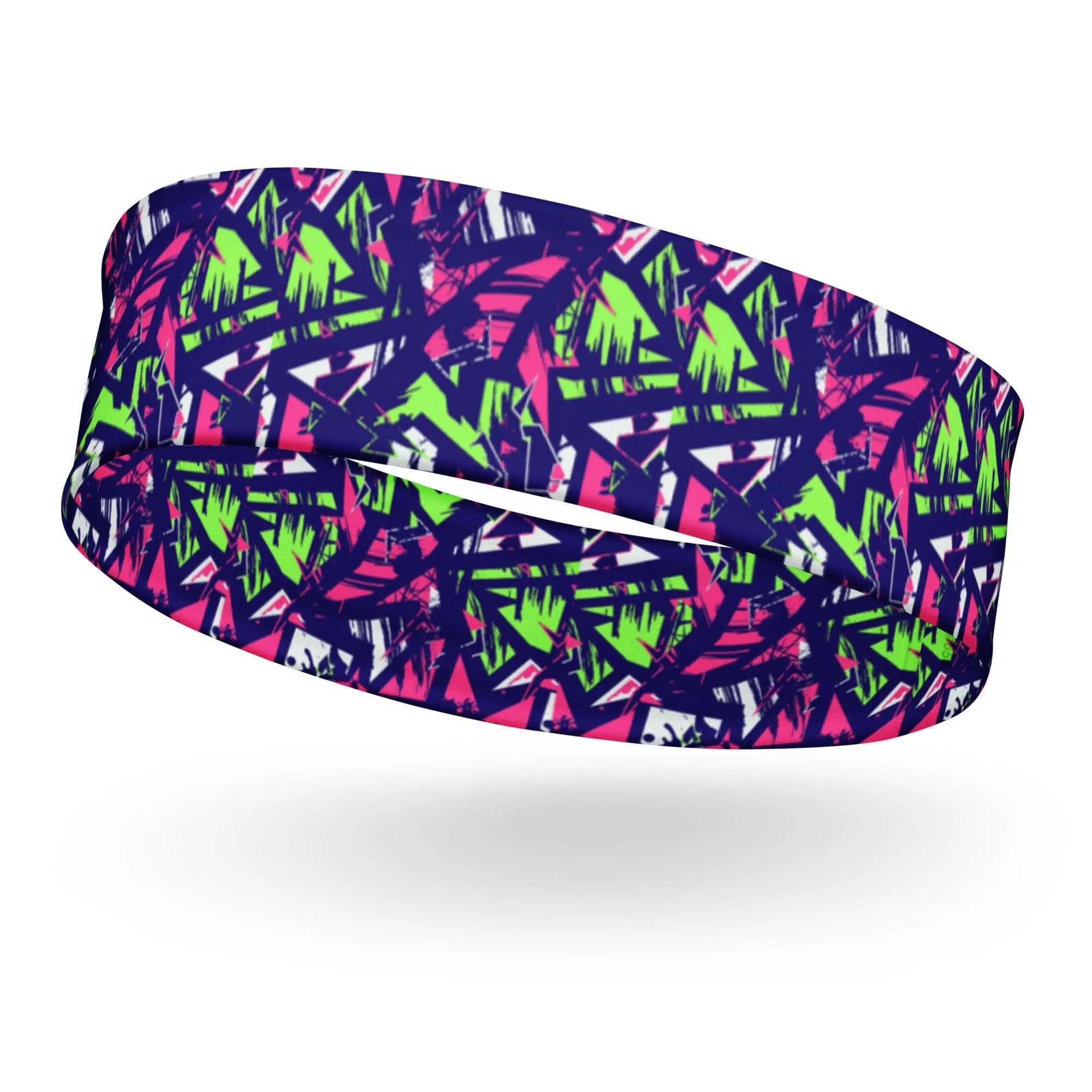 Sports Headband Hidden Sneaker Brand Logo Abstract Quick Dry Headband