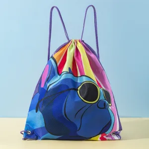 Swimming Bag Dry and Wet Separation Storage Bag Waterproof Beach Backpack, Color: Sunglasses Dog