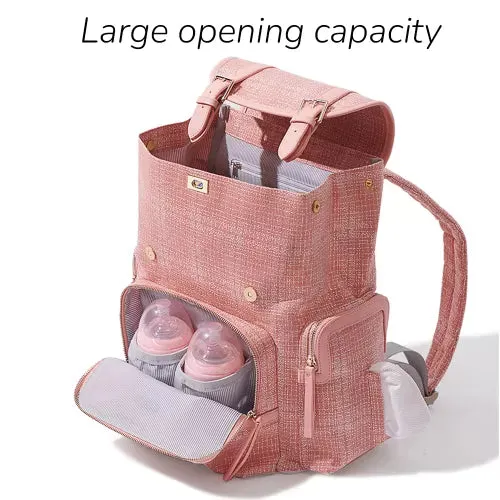 Vouge Diaper Bag - Tanned Rose