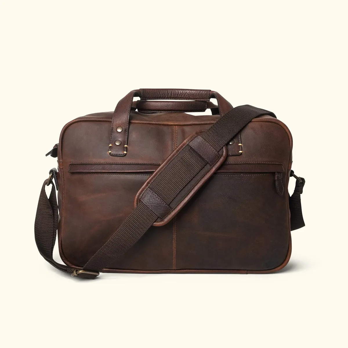 Walker Leather Pilot Bag | Vintage Oak