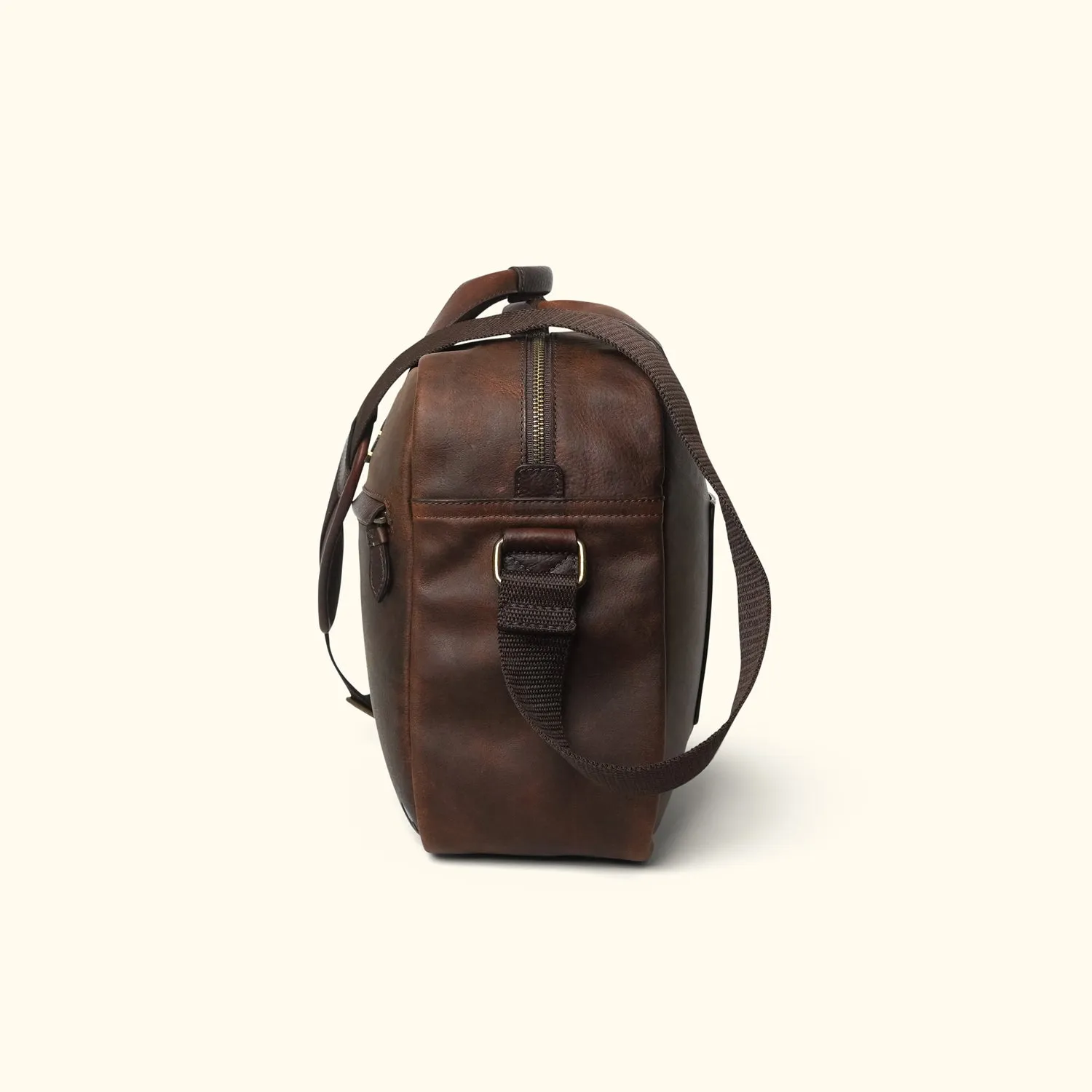 Walker Leather Pilot Bag | Vintage Oak