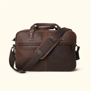 Walker Leather Pilot Bag | Vintage Oak